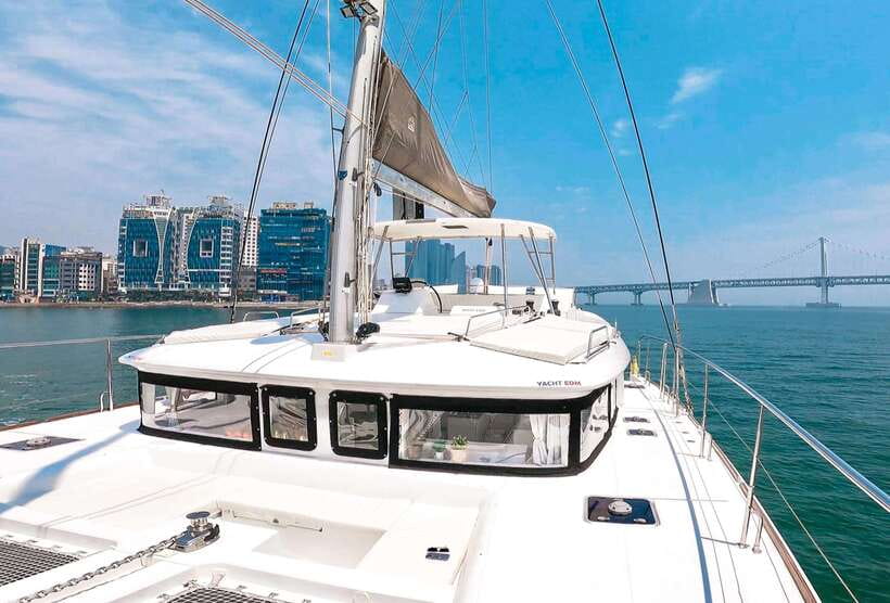 Busan's Best: Sea Temples, Yacht Tour & Sky Capsule Day Tour - The Haeundae Sky Capsule, a slow ride above the coast