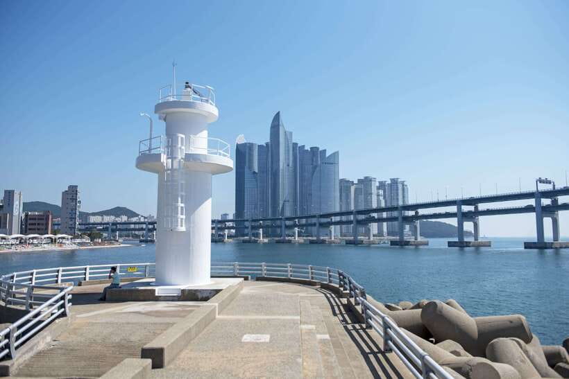 Busan's Best: Sea Temples, Yacht Tour & Sky Capsule Day Tour - A 70-minute yacht view of Busan