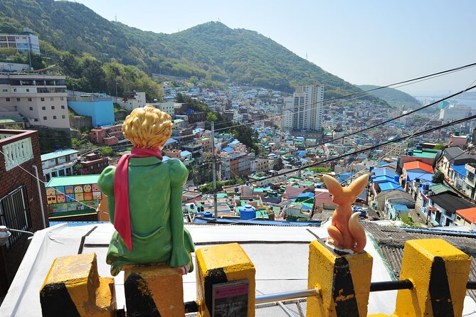 Busan: Small Group With Hotel Pickup, Sky Capsule, Local Guide - Gamcheon Culture Village, color on the hillside