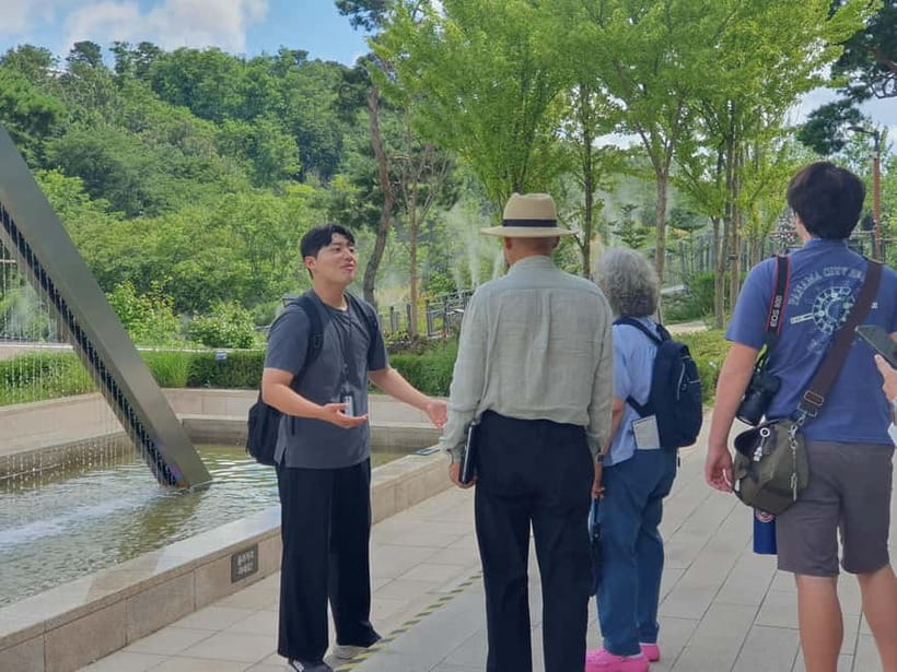 Closest Observatory to DMZ: North Korea View(Starbucks Tour) - A close look at North Korea from Jogang Observatory