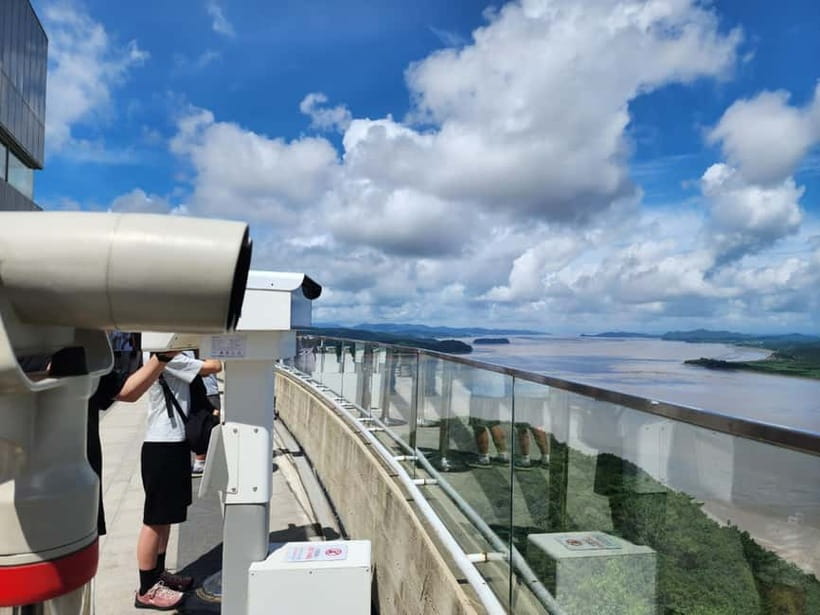 Closest Observatory to DMZ: North Korea View(Starbucks Tour) - Why Aegibong carries more than a military story