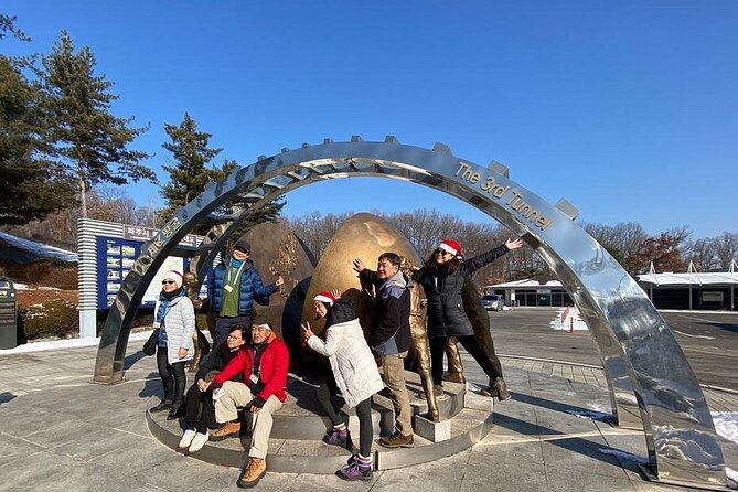 DMZ Tour Seoul to North Korea's 3rd Tunnel & Majang Lake Crossing - Crossing the checkpoint into the controlled zone