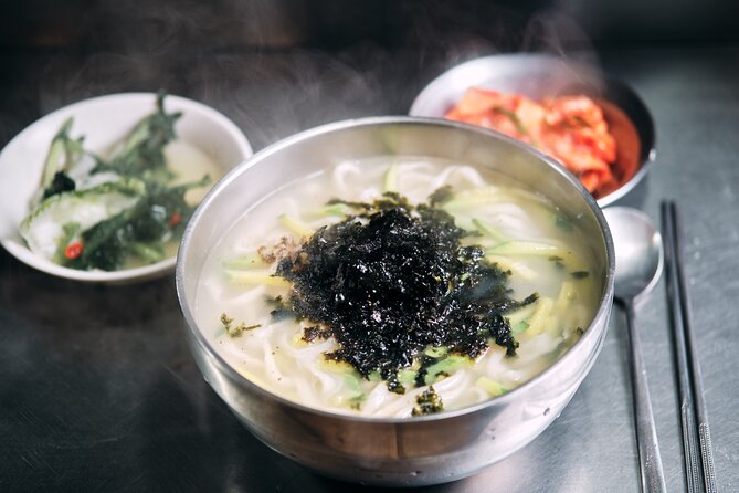 Downtown Seoul Guided Food & Market Tour with 8+ Local Tastings - Fish fillets, fish soup, and the value of trying unfamiliar food