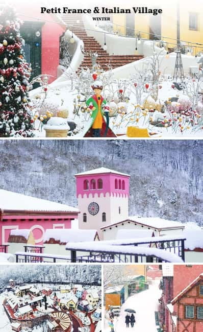 Eobi Ice Valley & Nami & Railbike & Petite & Morning Calm - What the $58 price really includes