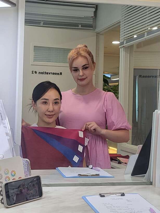 Express Package Personal Color Analysis & Consultation Seoul - The first test: skin tone and warm or cool coloring
