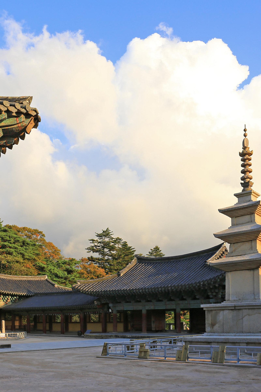 From Busan: Echoes of Silla Gyeongju Historical Day Tour - Bulguksa Temple begins the day with stone and gardens