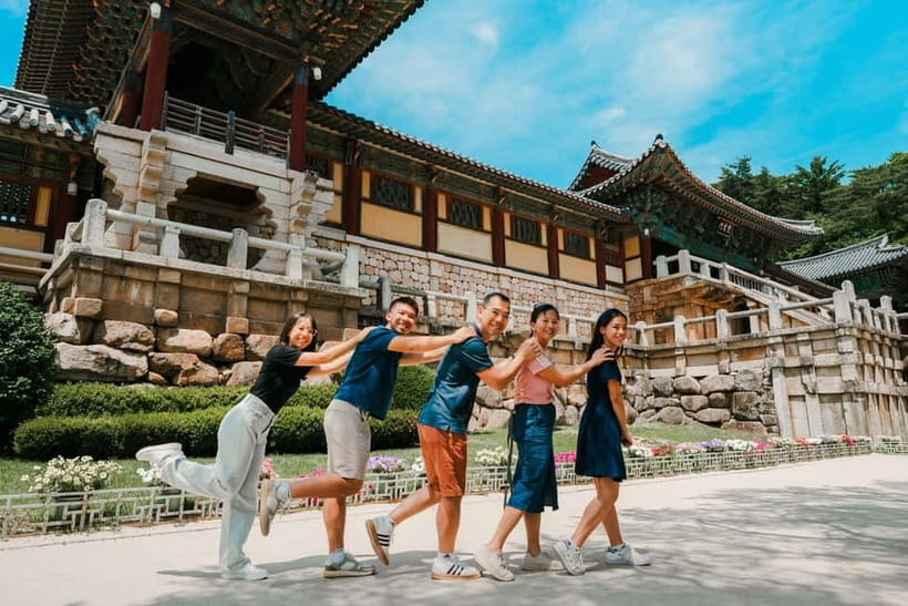 From Busan: Gyeongju Small Group Photo Tour & Hotel Pick-up - Daereungwon Tomb Complex and Gyeongju’s royal mounds