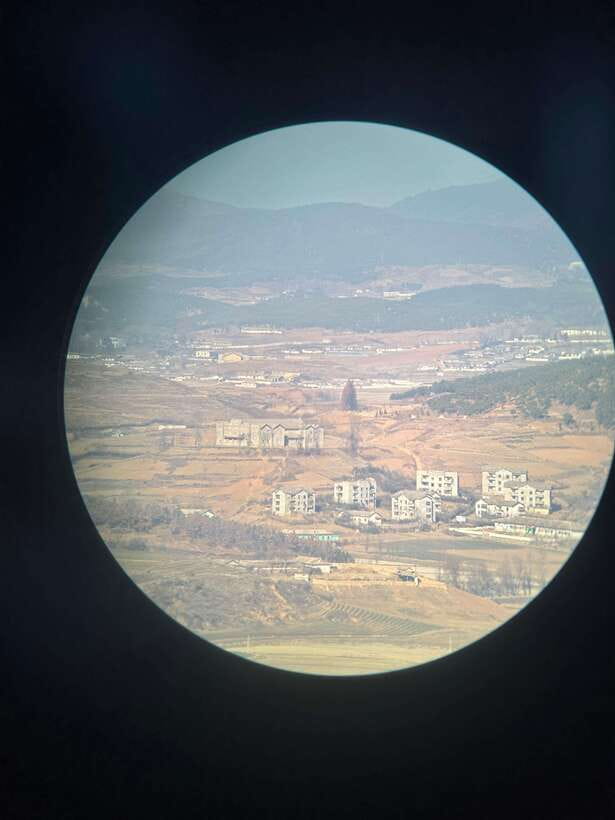 From Seoul: Aegibong Starbucks Observatory & DMZ View - Leaving Seoul and riding to Gimpo