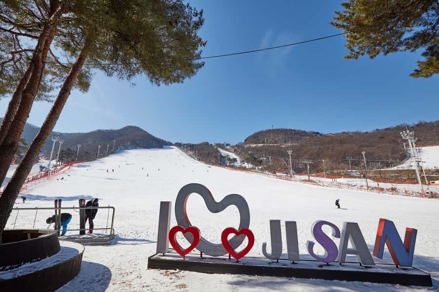 From Seoul: Korea Ski Tour - Jisan Forest Resort - Choosing equipment and getting dressed for snow