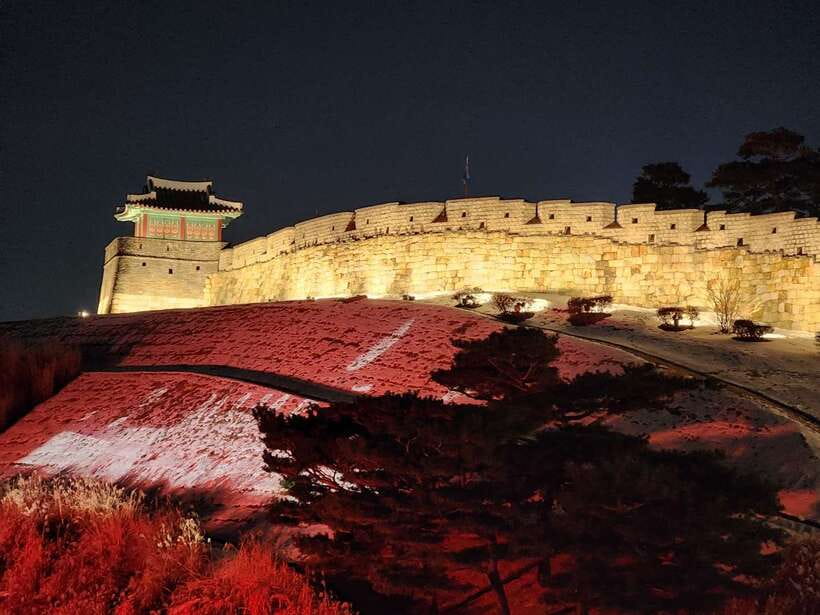 From Seoul: Suwon Hwaseong Fortress Night Tour - The royal story behind the walls