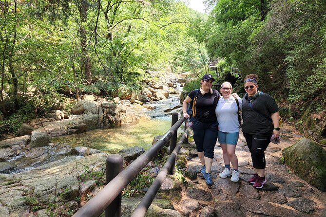 Hike at Mt. Bukhansan National Park with professional Guide(including Lunch) - A mountain temple and routes chosen for your group