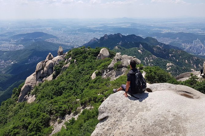 Hike at Mt. Bukhansan National Park with professional Guide(including Lunch) - Baegundae, Munsubong, and the views from above