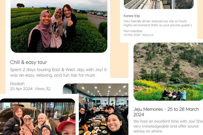 Jeju Customize Private VAN Tour of East or West or South (~8pax) - Mysterious Road, a quick trick to start the day