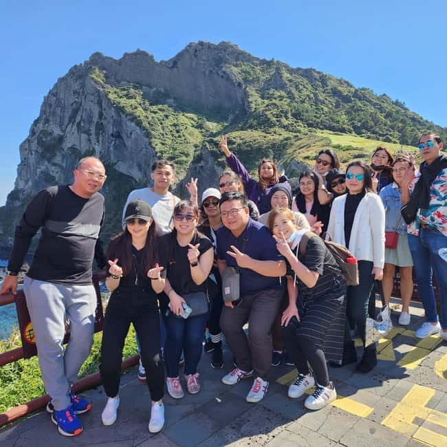Jeju Highlights Day Trip (East Course) - Sunrise Land, with flowers and lava caves