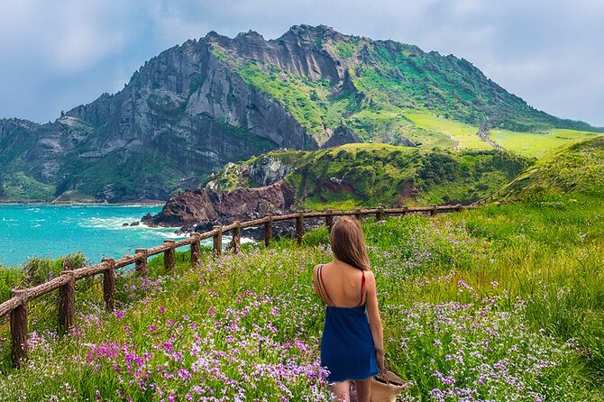 Jeju island Eastern UNESCO site Full Day Guided Tour - Dongmun Market gives you a flexible ending
