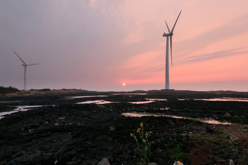 Jeju: Sunset Tour Olle Trail Walking Tour with Hotel Pickup - Aewol Cafe Street after the sun drops