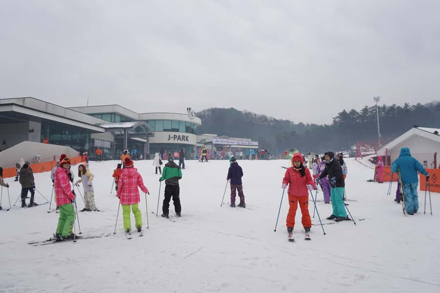 Jisan Forest Resort: Ski Full-Day Tour or Shuttle from Seoul - The coach ride from central Seoul