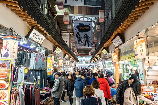 Korean Folk Village and Suwon Hwaseong Fortress Day Tour(EG Tour) - Suwon Nammun Market: the most relaxed final stop