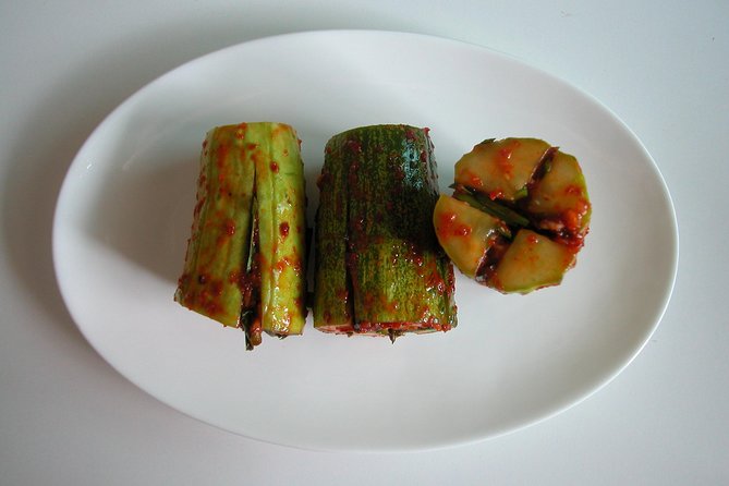 Korean Kimchi Making Day Experience with a Local Market Tour - Learning how Koreans choose kimchi ingredients