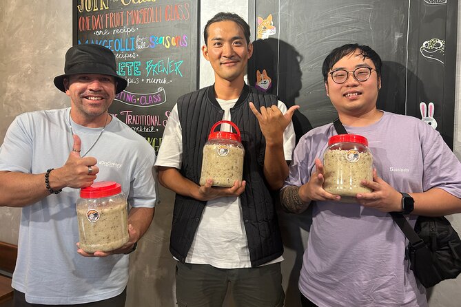 Learn and Make Your Very Own Craft Makgeolli - Learning rice, nuruk, yeast, and fermentation