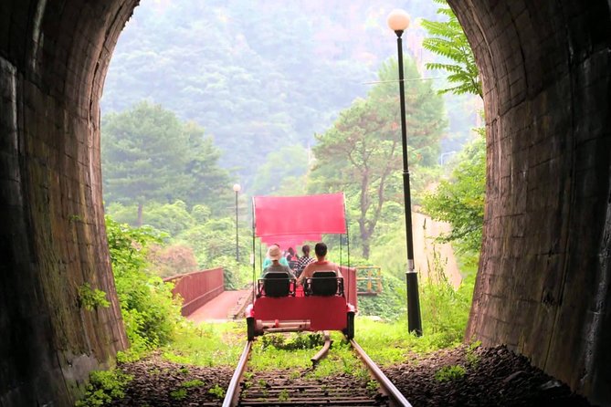 Nami Island & Garden of Morning Calm & Gangchon Railbike Tour - Three countryside stops from one Seoul bus
