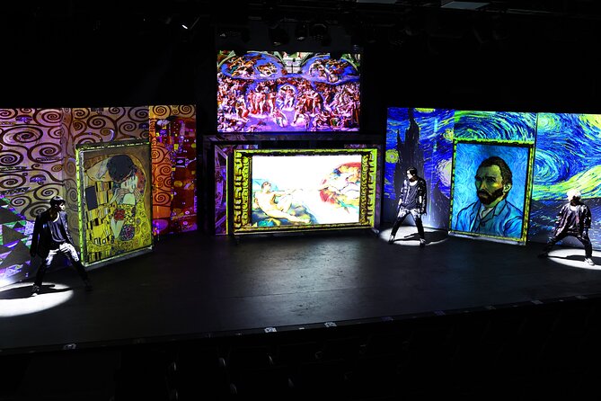 Painters Show in Gwanghwamun Theater (nearby Seodaemun station) - Michelangelo, Van Gogh, and Klimt onstage