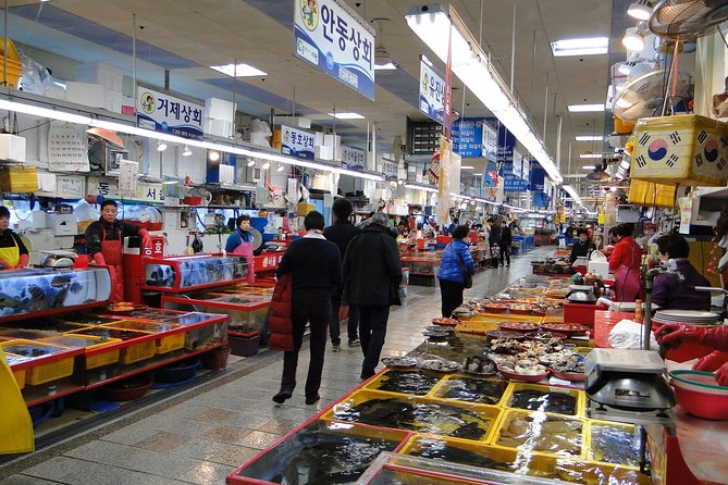 Private Busan tour with gamcheon culture village and the temple (Customizable) - Gukje Market and BIFF Square