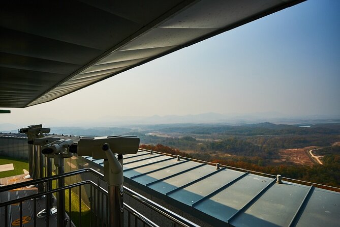 Private DMZ Tour (No Shopping): 3rd Tunnel & Suspension Bridge - Dora Observatory and the view toward North Korea