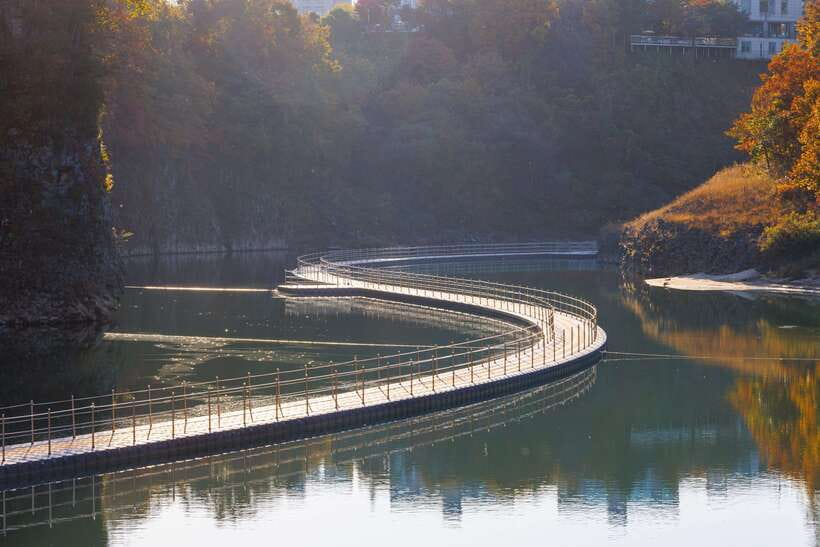 Seoul: DMZ 2nd Tunnel and Suspension Bridge Tour - Sky Bridge Over Hantangang Geopark