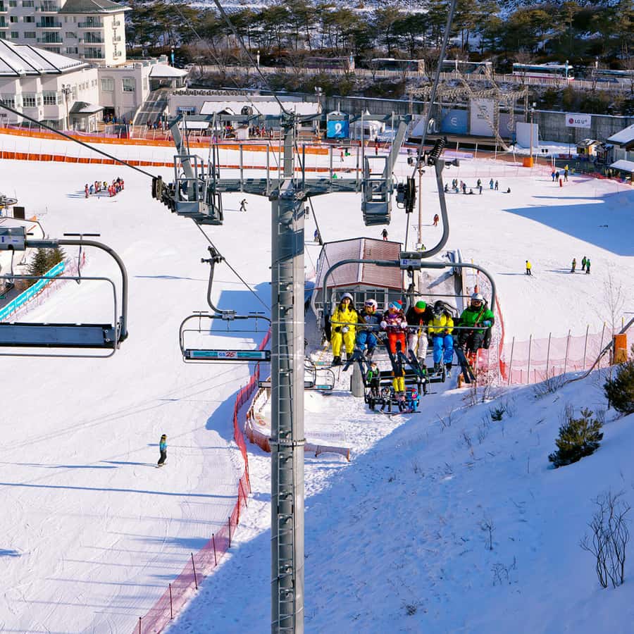 Seoul: Elysian Gangchon Winter Ski Resort Fun Day Tour - The one-hour lesson with an instructor