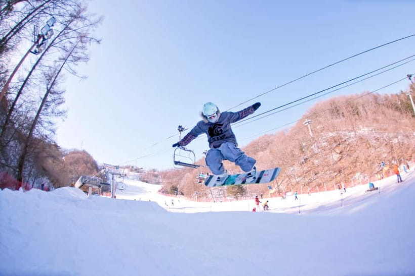 Seoul: Full-Day Winter Trip Ski Resort, Ice Valley, Namiseom - One winter day, three very different stops