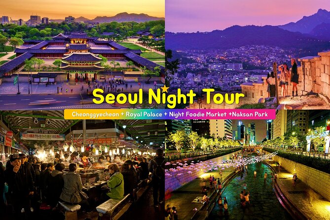 Seoul Night Tour (Gwangjang Market, Royal Palace and Naksan Park) - Gwangjang Market is your dinner stop