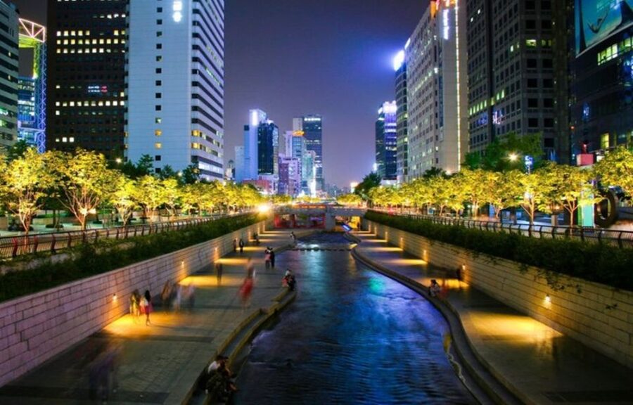Seoul: Nighttime Tour of Palace, Market, Naksan Park & More - Changgyeonggung Palace after dark