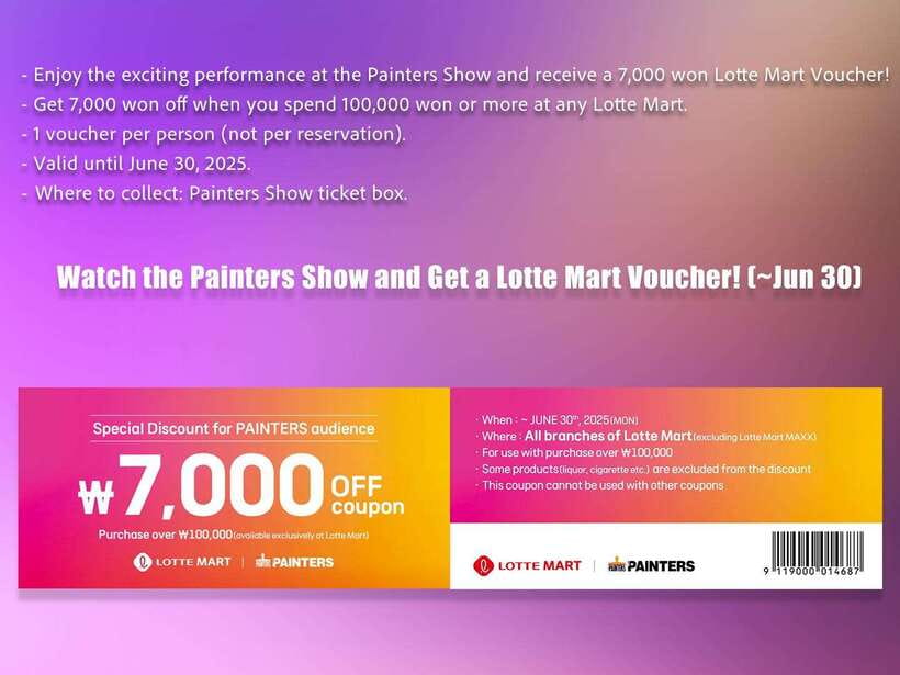 Seoul: The Painters Live Art K-pop Dance Show Ticket - K-pop dance, comedy, and visual effects