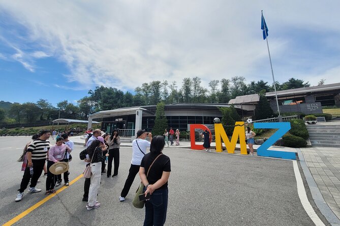 Small Group Tour to DMZ & Suspension Bridge with Hotel Pickup - Unification Village gives the border a local face
