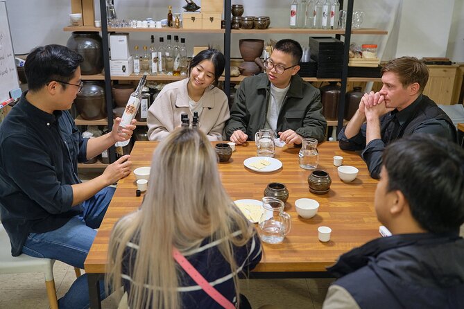Soju Tasting at Distillery - story of 3 pigs - Sam Lee as the host