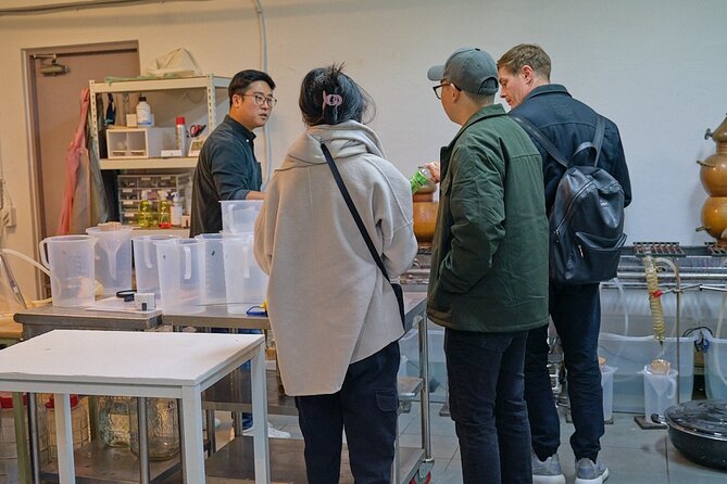 Soju Tasting at Distillery - story of 3 pigs - Who should book this tasting